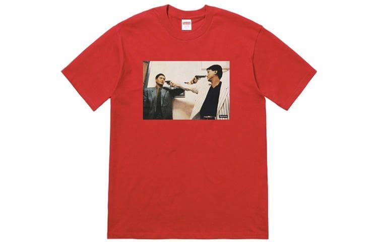 Футболка Supreme FW18 The Killer Trust Tee Red - изображение 1