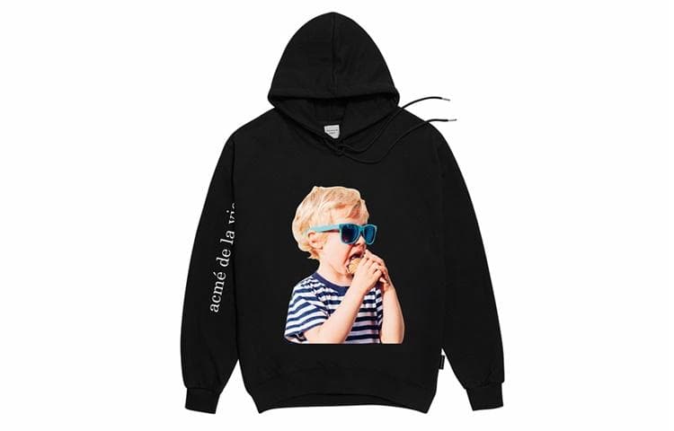 Кофта acme de la vie ADLV Sunglasses Boy Print Sweatshirt Black - изображение 1