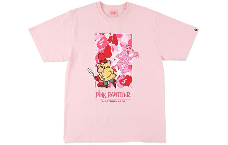 Футболка BAPE x PINK PANTHER T - изображение 1