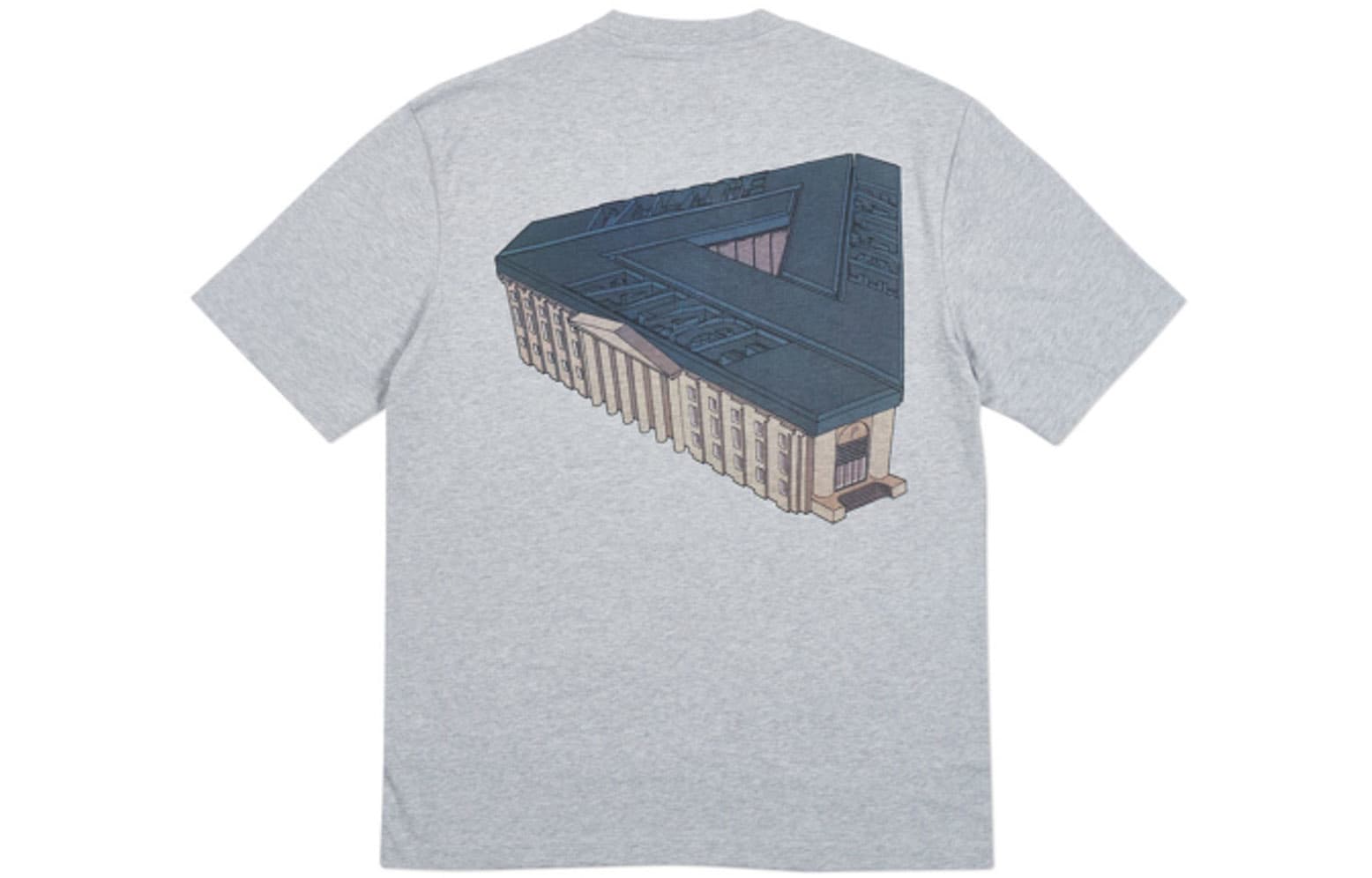 Футболка PALACE Palazzo T-Shirt Grey Marl T - изображение 1