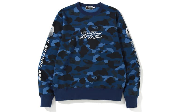 Худи BAPE COLOR CAMO BAPE CREWNECK - изображение 3