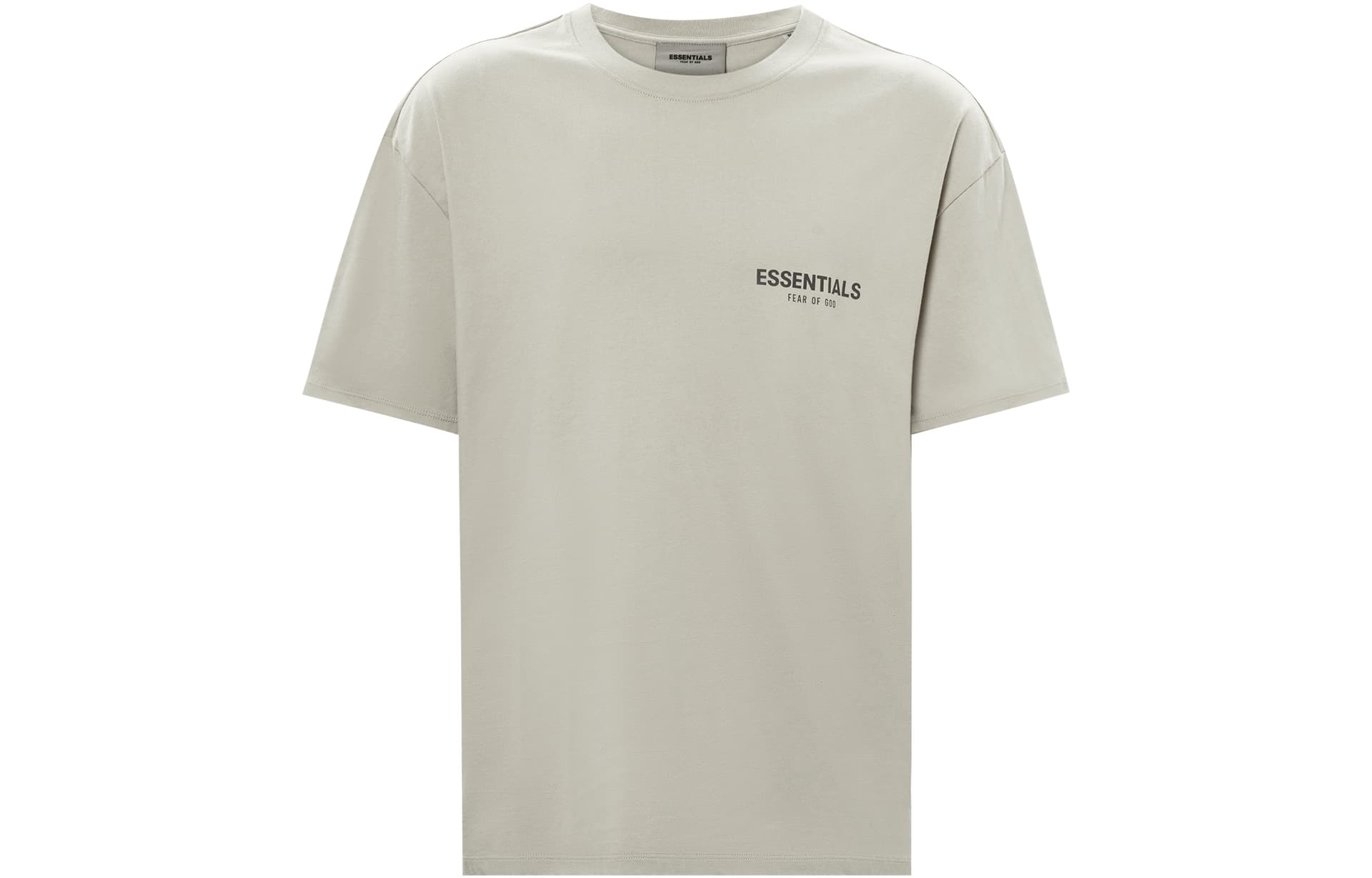 Футболка Fear of God Essentials FW21 BeigeLinen LogoT - изображение 1