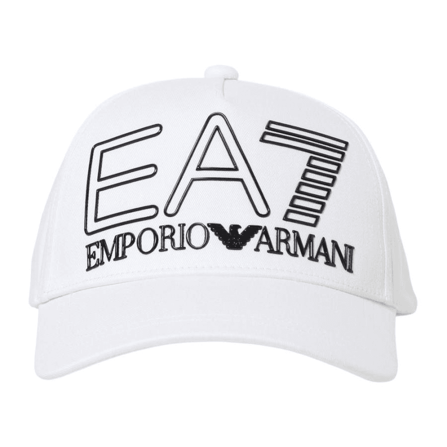 Кепка EMPORIO ARMANI Полиэстеровые кепки мужские белый - изображение 2