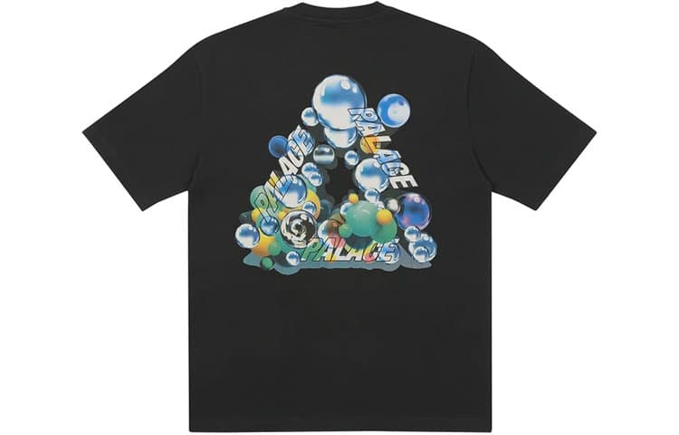 Футболка PALACE FW21 Bubbling T-shirt Black T - изображение 1