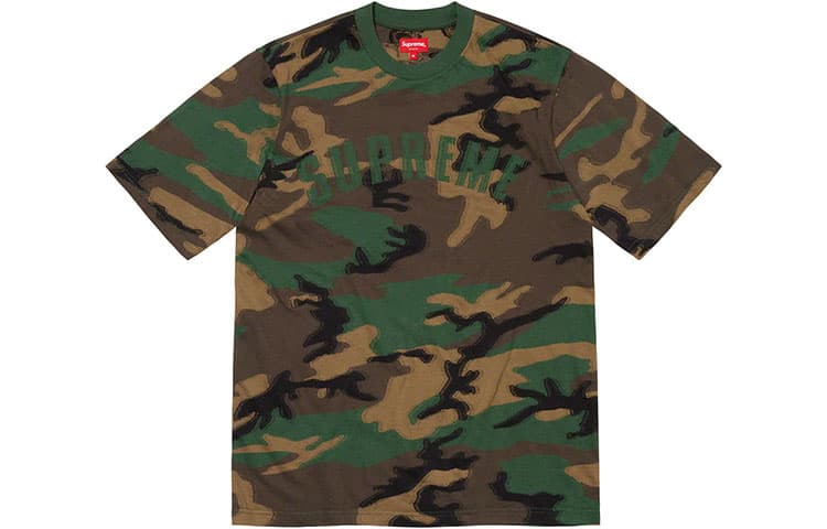 Футболка Supreme FW21 Week 8 Intarsia Camo SS Top T - изображение 2