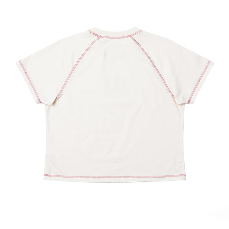 Футболка Lee SS25 Реглан T-Shirt Женская Экрю - изображение 2