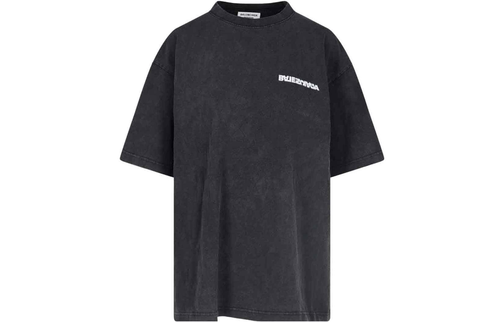 Футболка Balenciaga FW21 LogoT - изображение 1