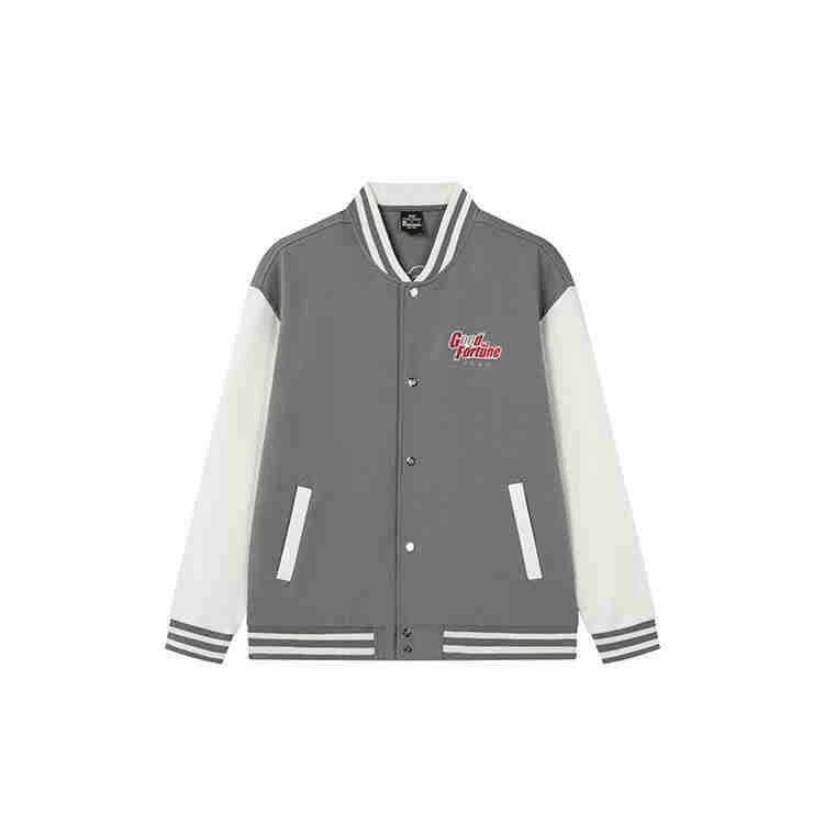 Бомбер 361° Sports Life Collection Бейсбольная куртка Мужская Холодный серый - изображение 1