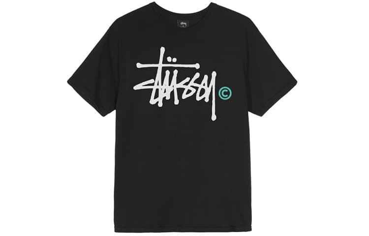 Футболка Stussy Basic Logo Pigment Dyed Tee - изображение 1