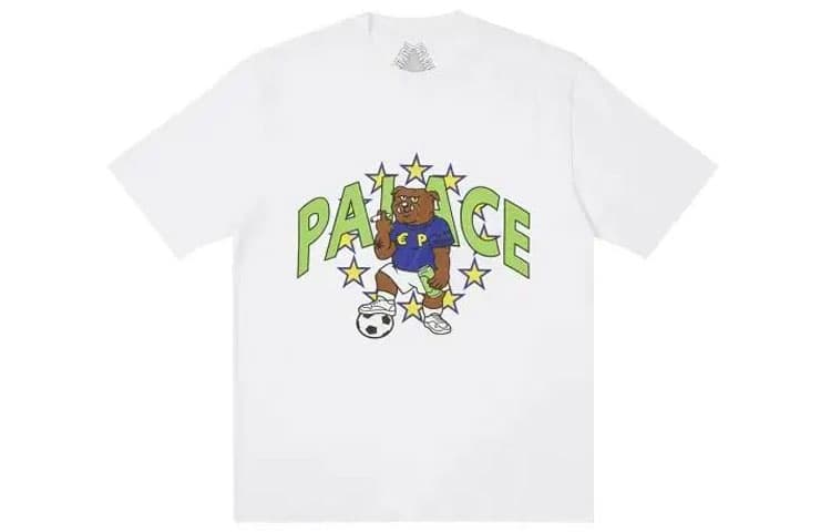 Футболка PALACE FW21 Euro T-Shirt White LogoT - изображение 1