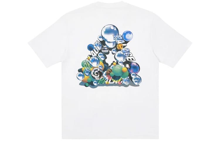Футболка PALACE FW21 Bubbling T-shirt White T - изображение 1