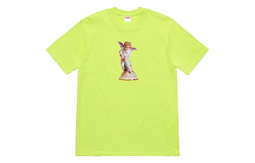 Футболка Supreme SS19 Cupid Tee NeonGreen T - изображение 1