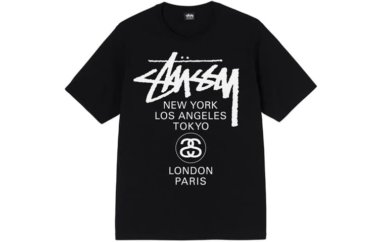 Футболка Stussy World Tour Tee LogoT - изображение 1