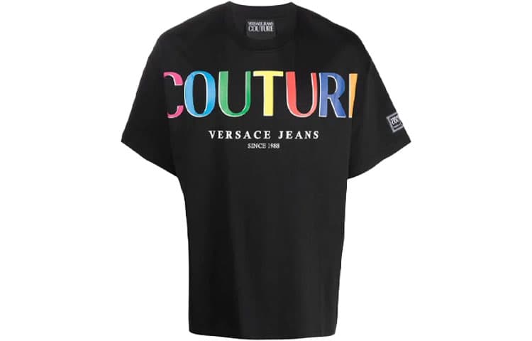Футболка VERSACE JEANS COUTURE FW21 logoT - изображение 1