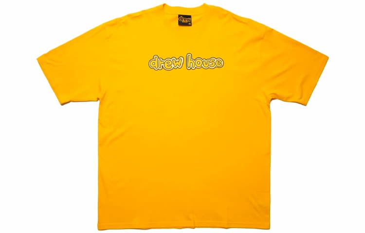 Футболка Drew House logo Ss Tee Golden Yellow LogoT - изображение 1