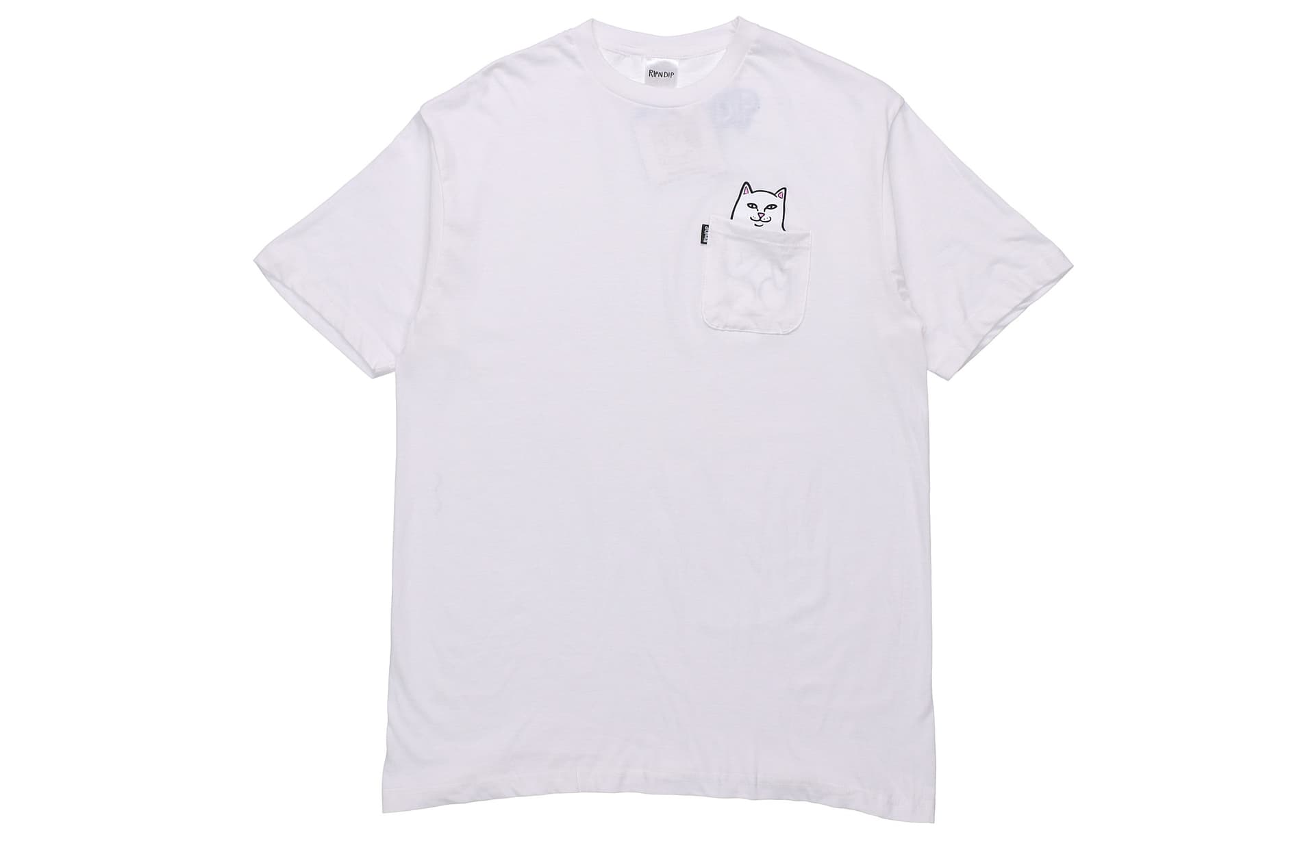 Футболка RIPNDIP Lord Nermal White Tee - изображение 1