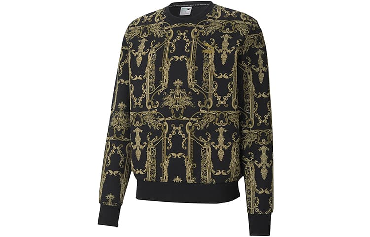 Худи Puma Luxe Aop Crew - изображение 1