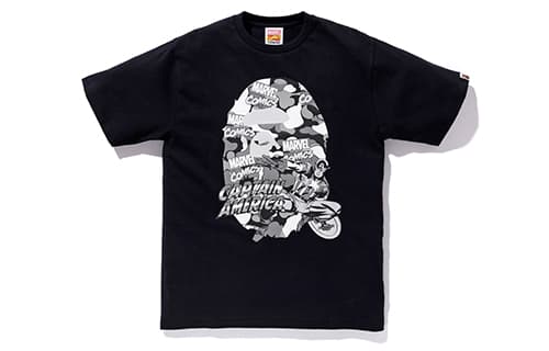 Футболка BAPE Marvel t - изображение 1