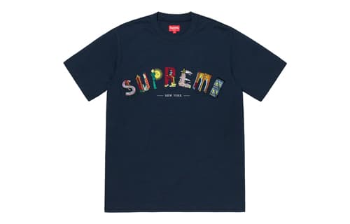 Футболка Supreme SS19 City Arc Tee Navy - изображение 1