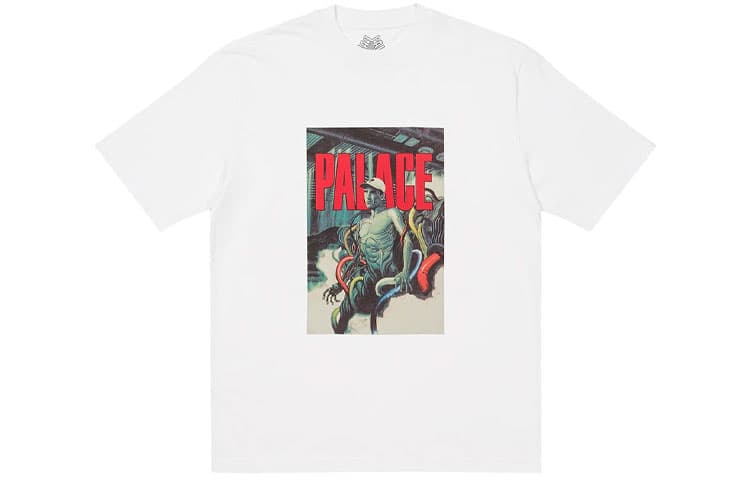 Футболка PALACE FW21 Mangas T-shirt White LogoT - изображение 1