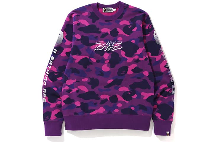 Худи BAPE COLOR CAMO BAPE CREWNECK - изображение 1