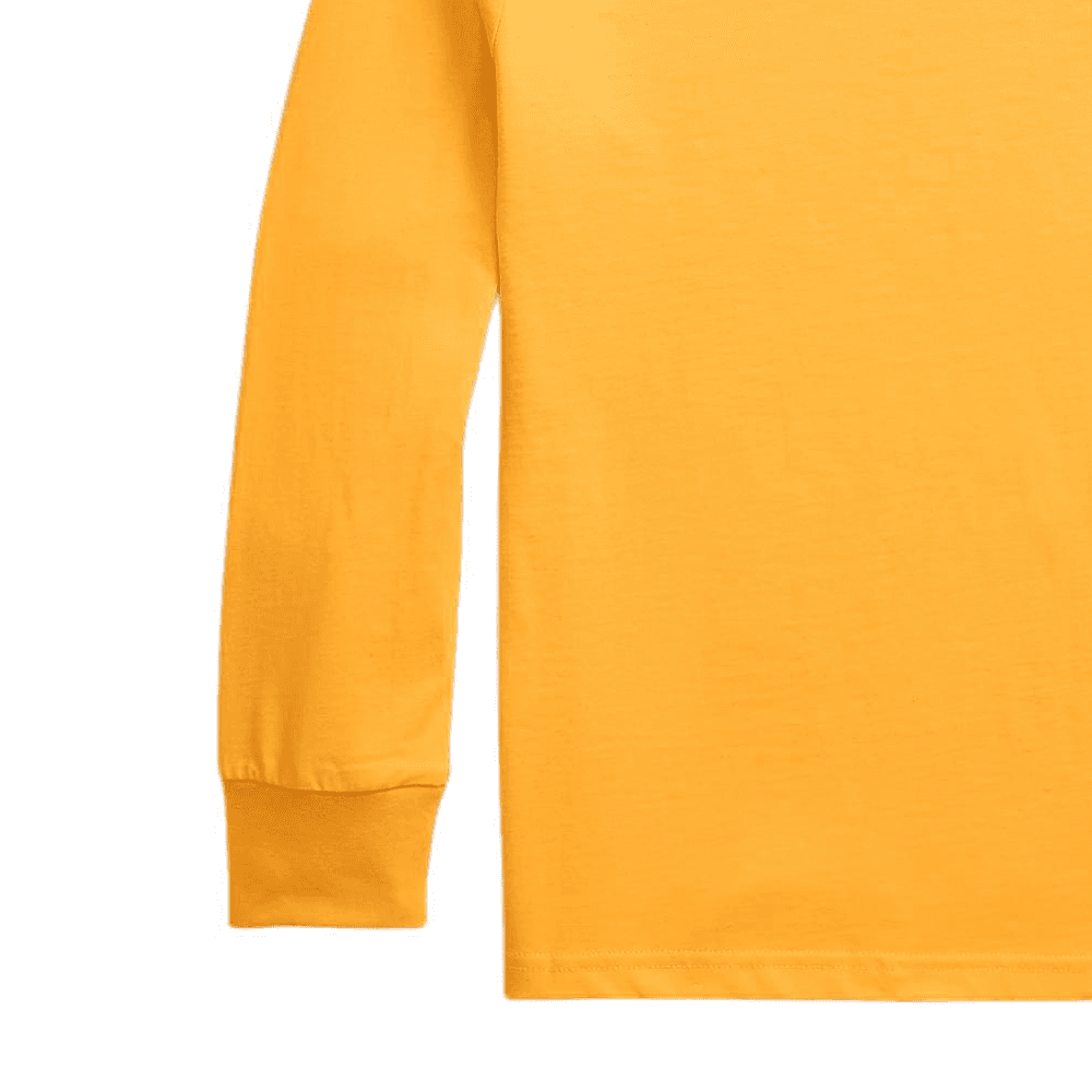 Толстовка Polo Ralph Lauren Желтая для девочек - изображение 4