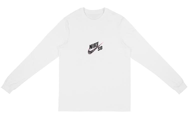 Кофта Travis Scott Cactus Jack x Nike SB Longsleeve T-shirt White T - изображение 1