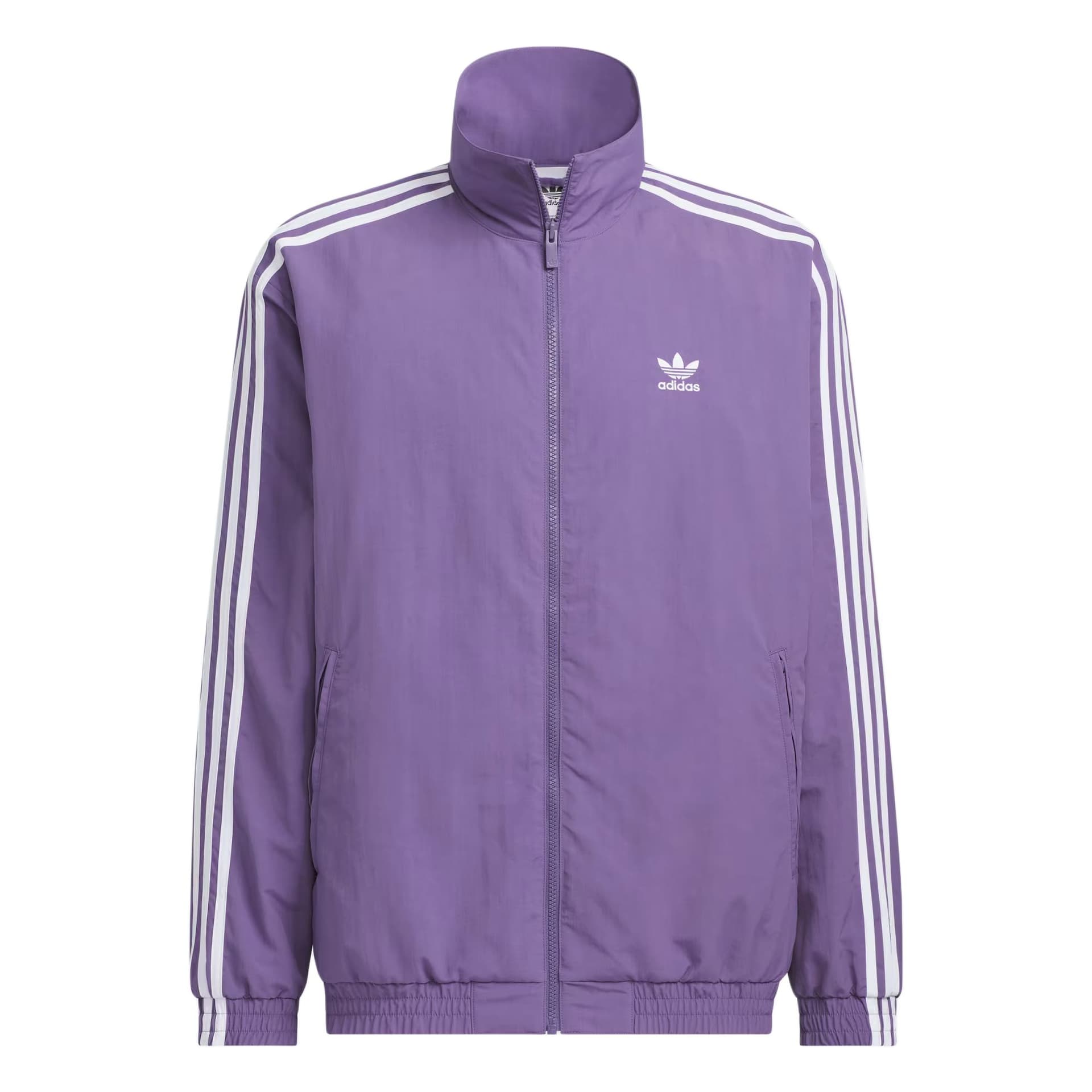 Куртка Adidas Originals Firebird Куртка Мужская Технология Фиолетовая - изображение 1