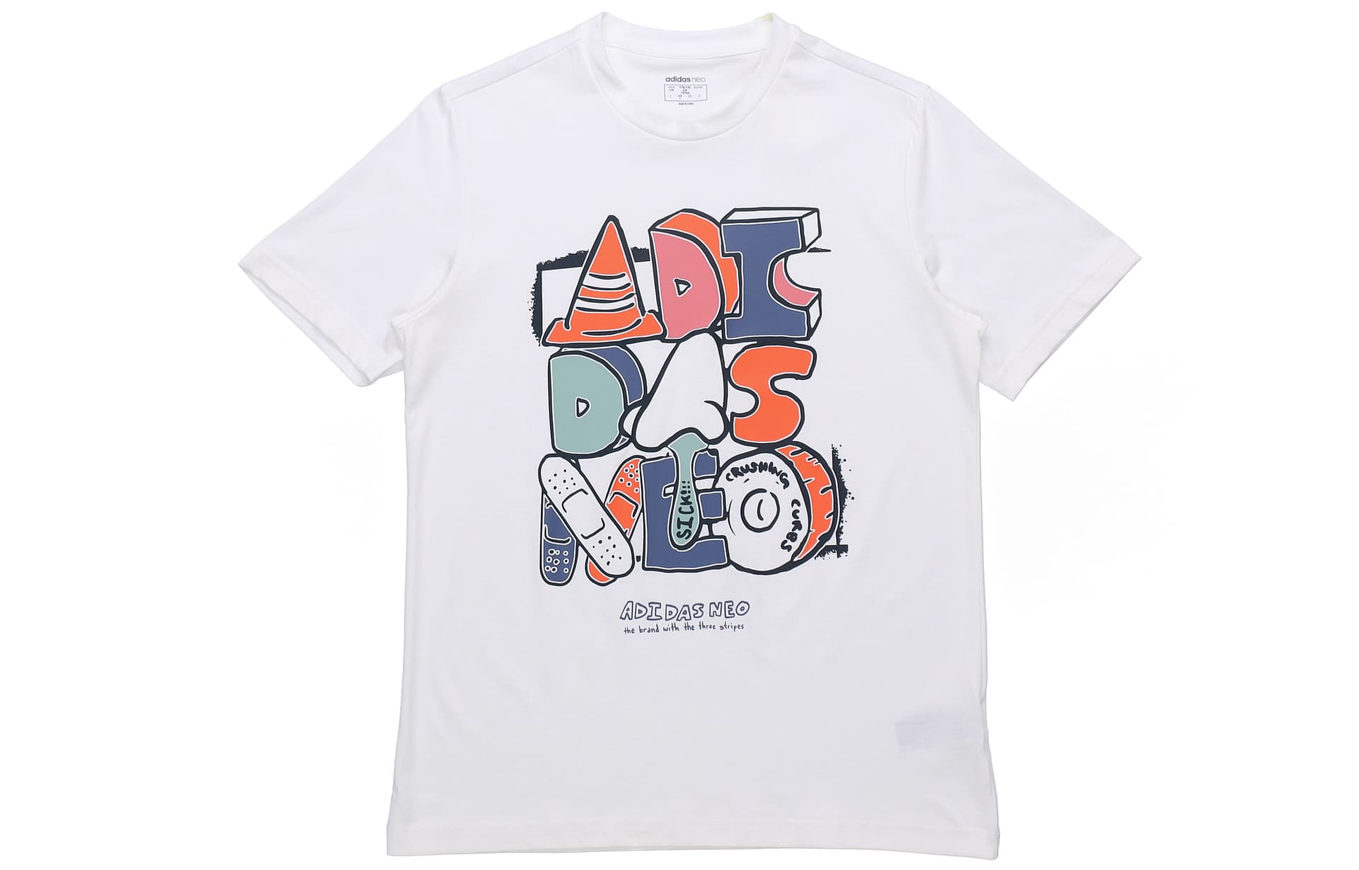 Футболка adidas neo M Ssfv5 Tee1 LogoT