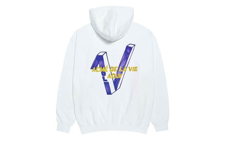 Худи acme de la vieADLV V Logo - изображение 1