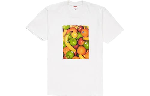 Футболка Supreme SS19 Fruit Tee White T - изображение 1