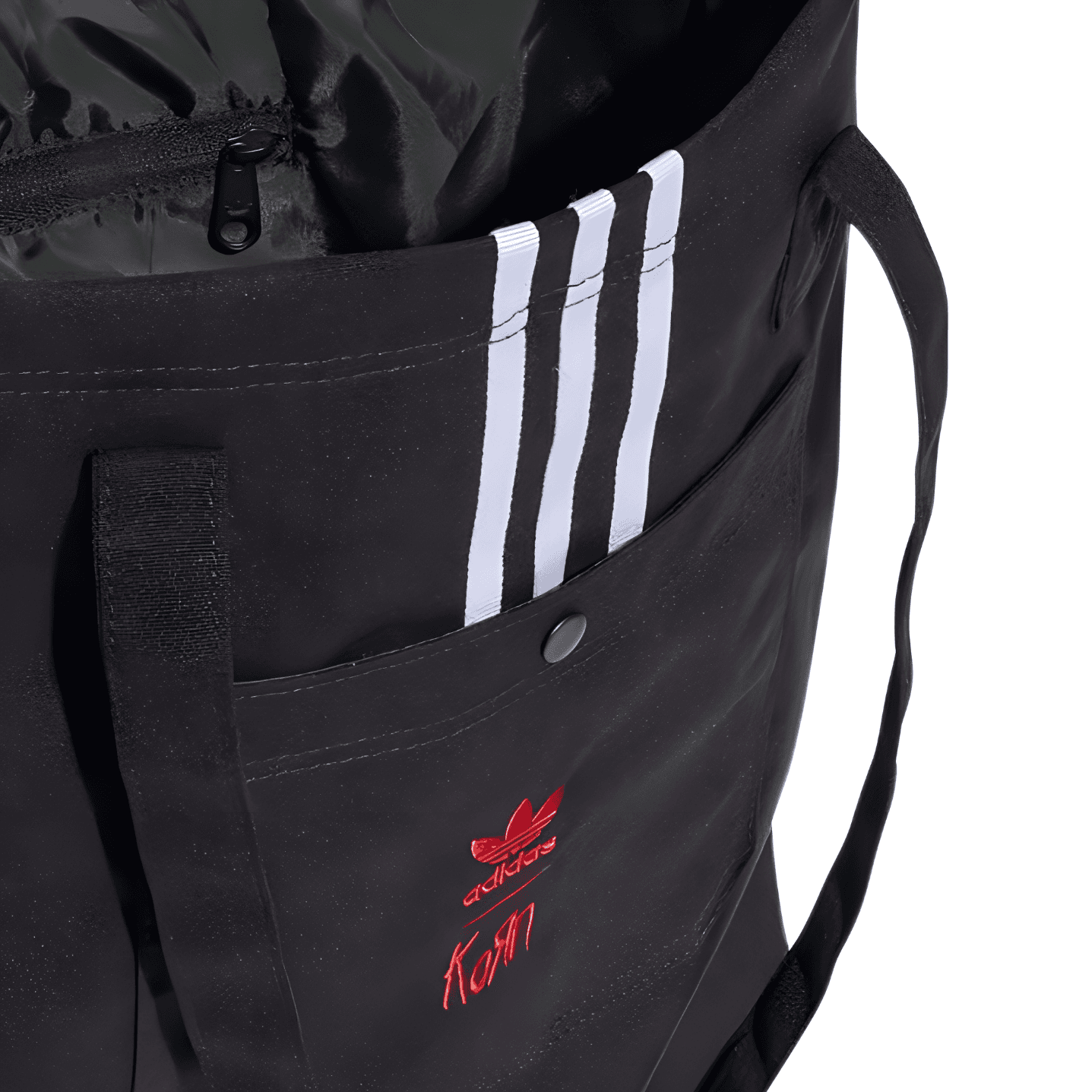 Мини-сумка Adidas Originals Adidas Полиэстеровая ткань Сумка через плечо Стандартная Мужская Черная - изображение 5