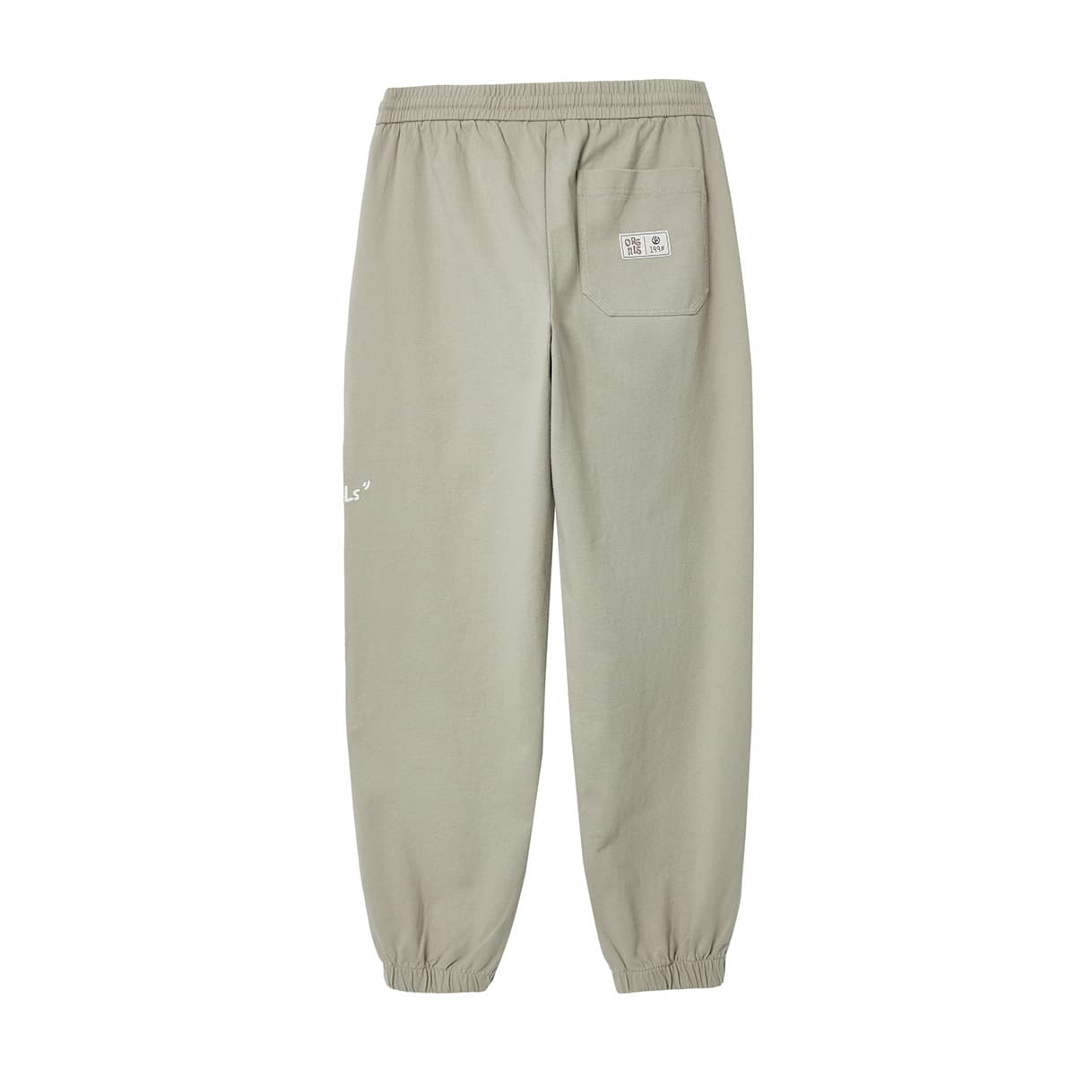 Штаны JACK&JONES Весенний модный универсальный американский спортивные брюки с вышивкой микроэластичный удобный 100% хлопок облегающий эластичный манжет вязаные спортивные брюки мужской E11 хаки - изображение 2