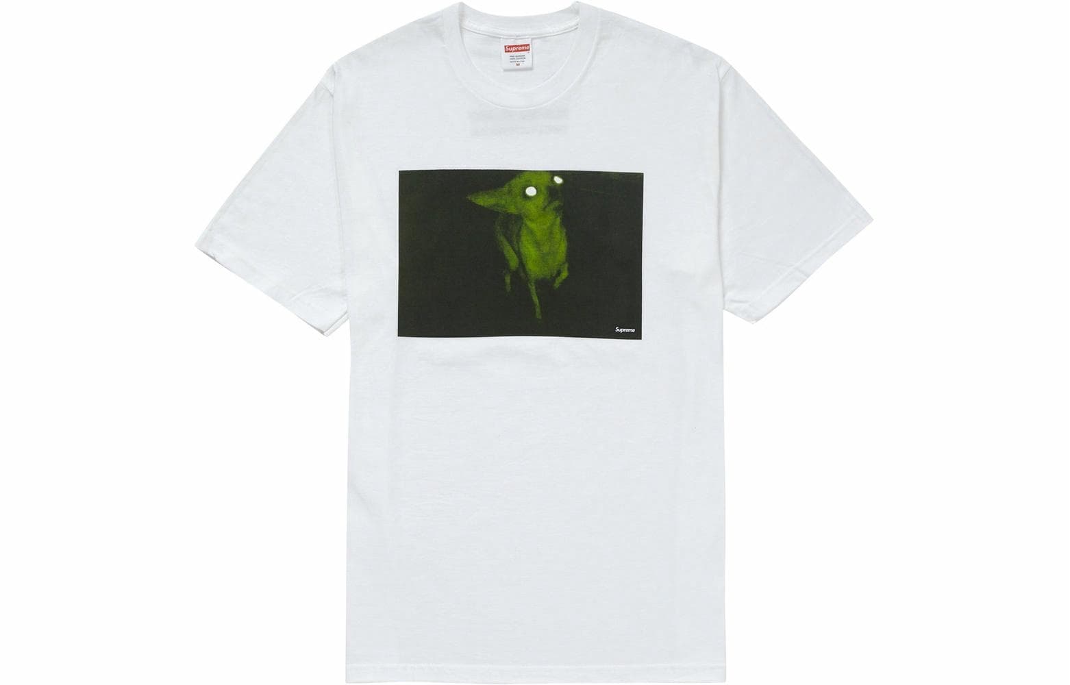 Футболка Supreme FW18 Chris Cunningham Chihuahua Tee White - изображение 1