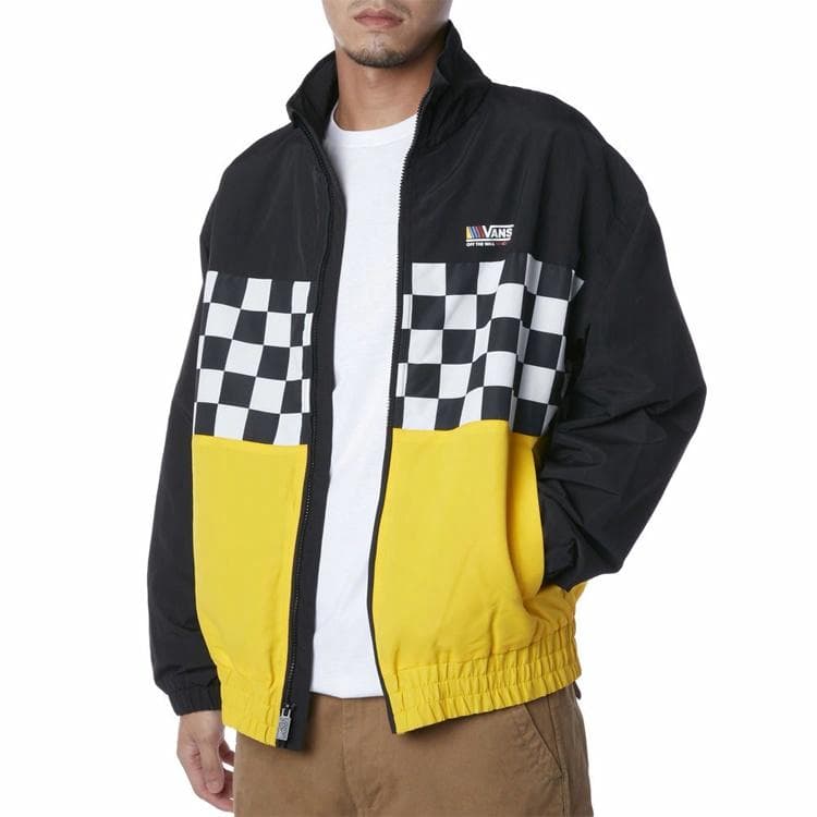 Куртка Vans Checkerboard Coach Jacket Lemon Yellow - изображение 4