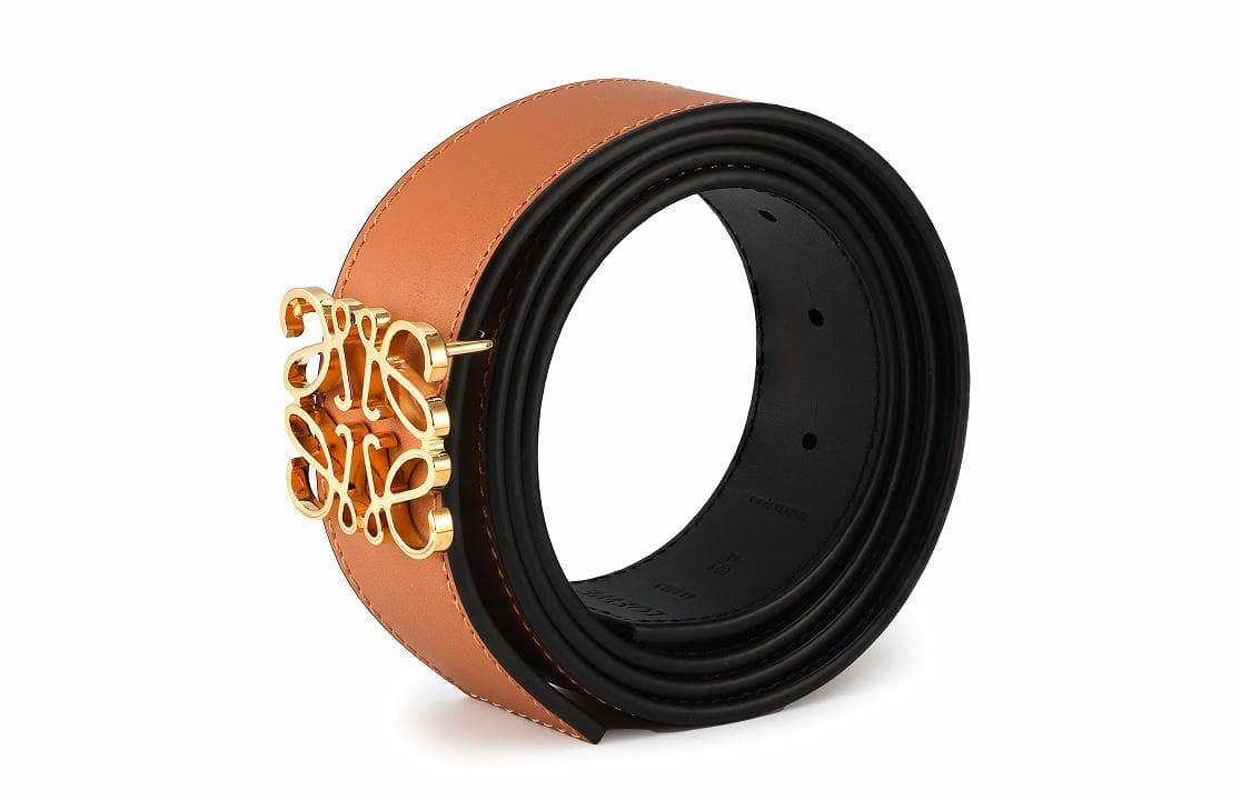 Ремень LOEWE Double Face Logo Buckle Belt - изображение 5