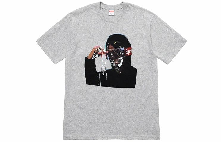Футболка Supreme SS19 Creeper Tee Heather Grey T - изображение 1