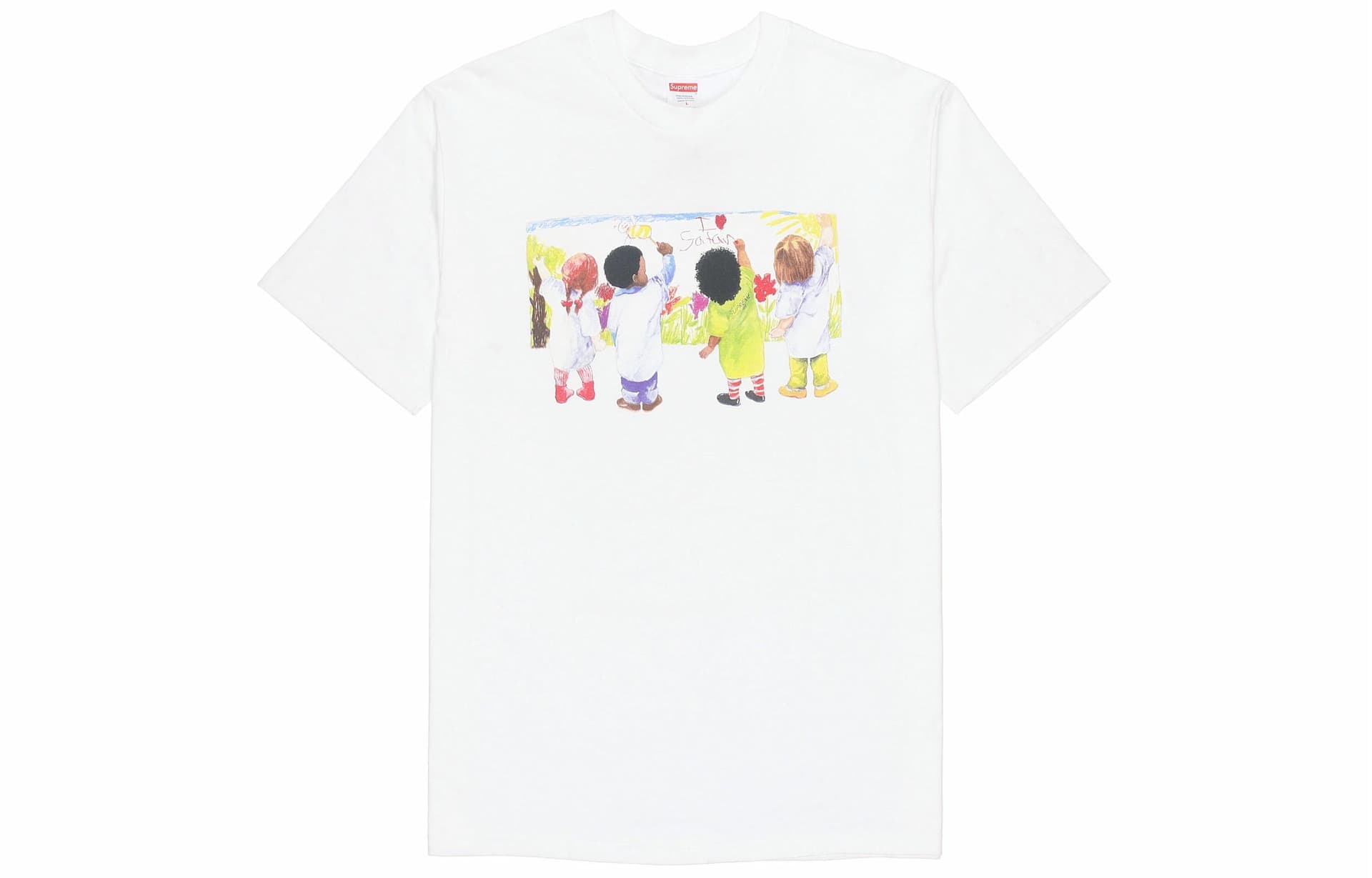 Футболка Supreme Kids Tee White - изображение 1
