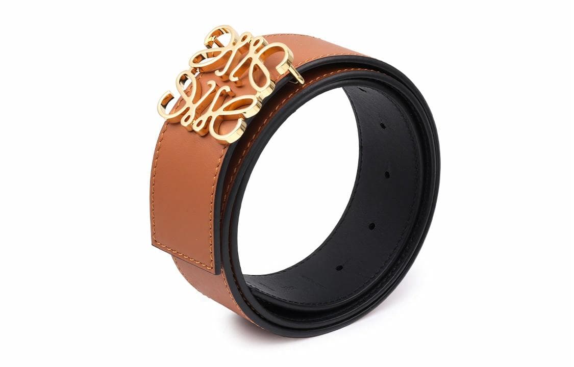 Ремень LOEWE Anagram Belt Brown - изображение 3