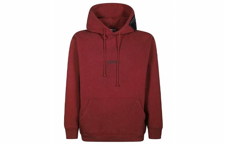 Худи Vetements Letter Loose Hoodie Burgundy - изображение 1
