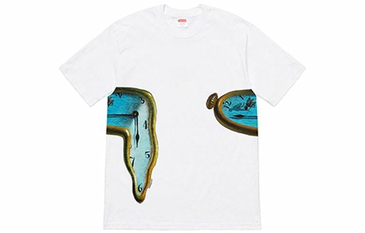 Футболка Supreme The Persistence of Memory Tee White - изображение 1