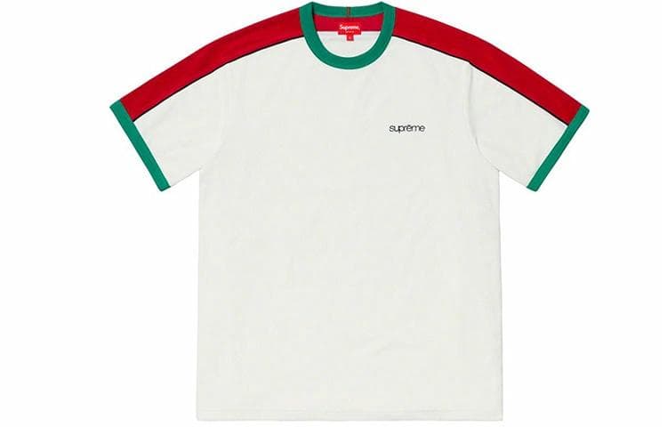 Футболка Supreme SS19 Shoulder Stripe Terry Top - изображение 1