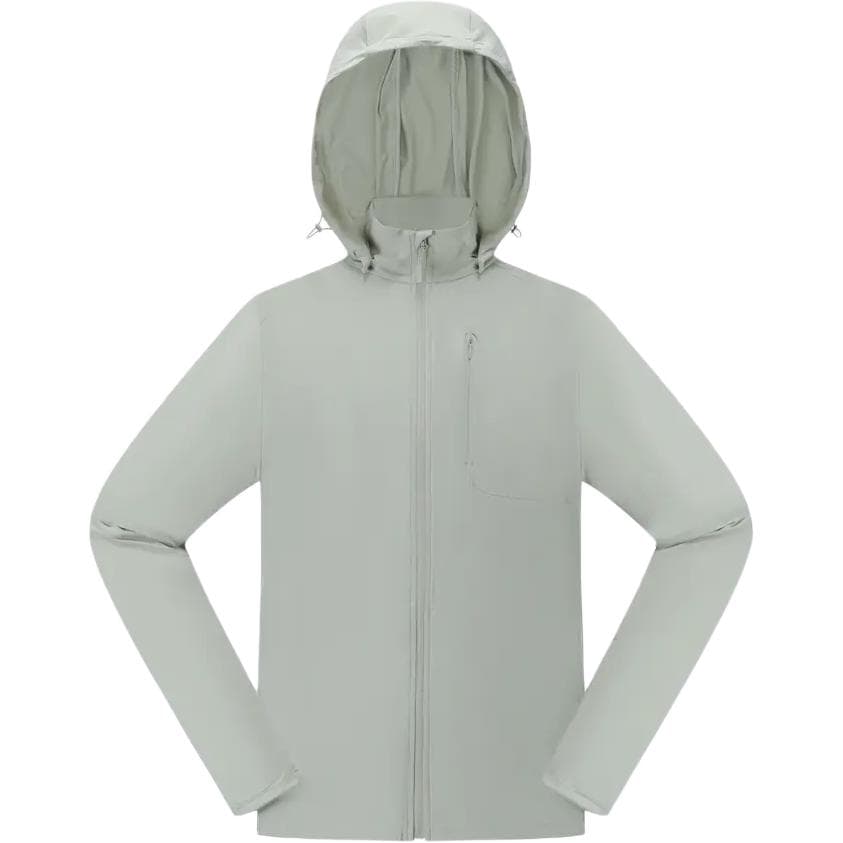 Легкая ветровка DECATHLON 500 Collection Дышащая Куртка Мужская Бледно-Зеленая - изображение 1