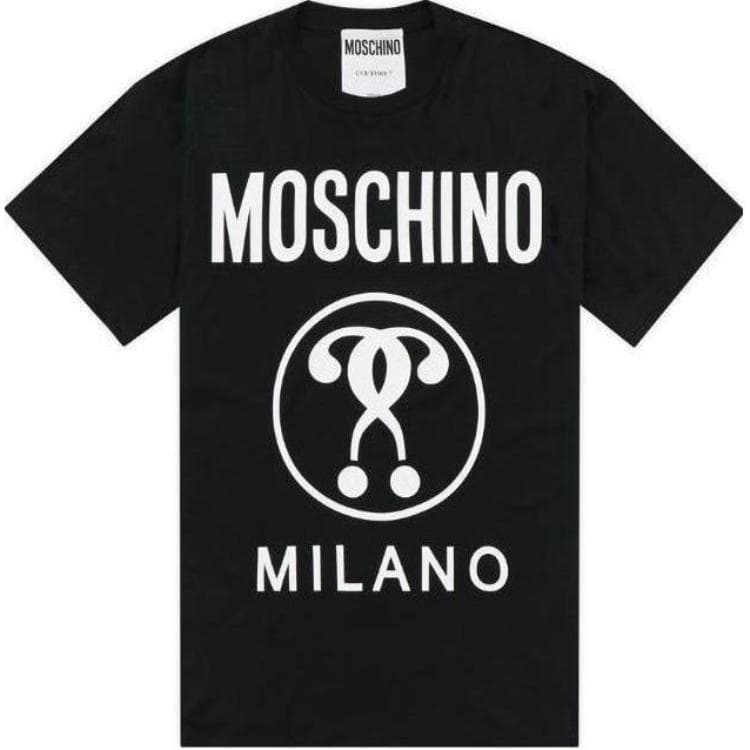 Футболка MOSCHINO double questionT - изображение 1