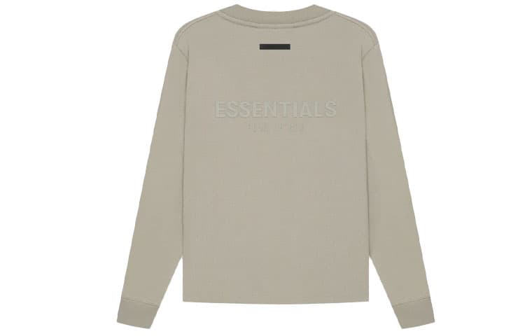 Кофта Fear of God Essentials SS21 Long Sleeve Tee Moss LogoT - изображение 1