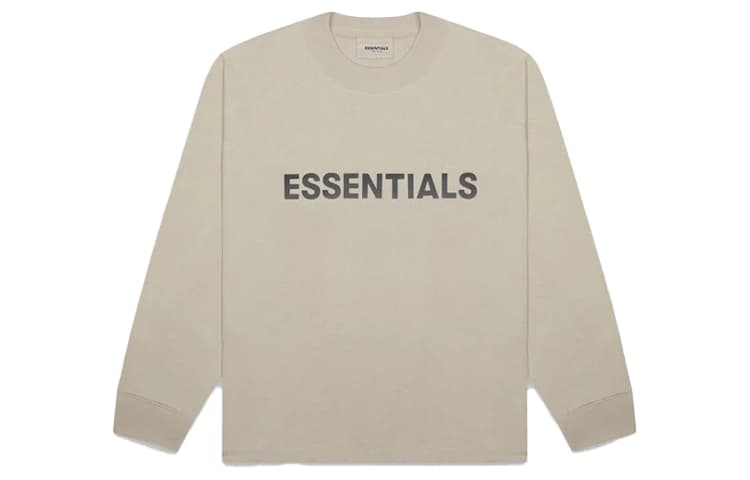 Кофта Fear of God Essentials FW20 Long Sleeve T-shirt Olive T - изображение 1