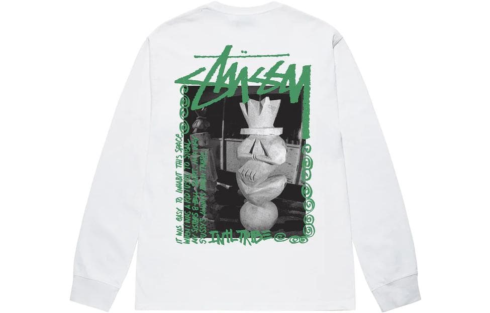 Футболка Stussy Landin Ls Tee - изображение 1