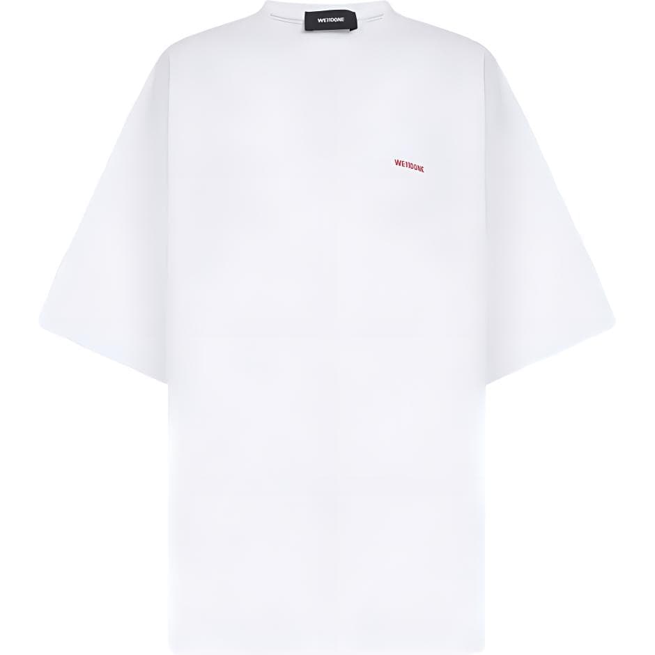 Футболка WE11DONE Oversized Logo Embroidered T - изображение 1
