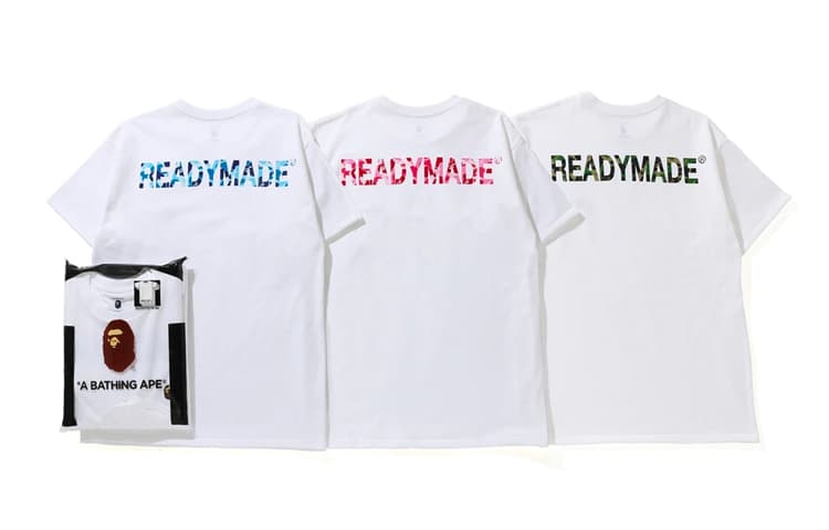 Футболка A BATHING APE x READYMADE Bape T 3 - изображение 1