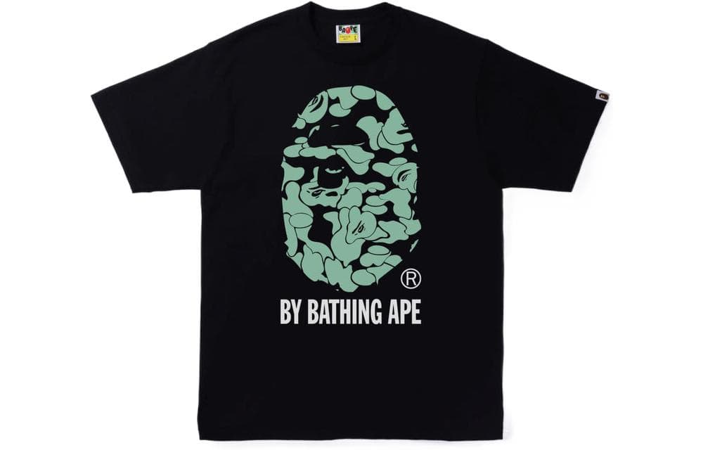 Футболка BAPE Text Code Camo By Bathing Ape Tee T - изображение 1